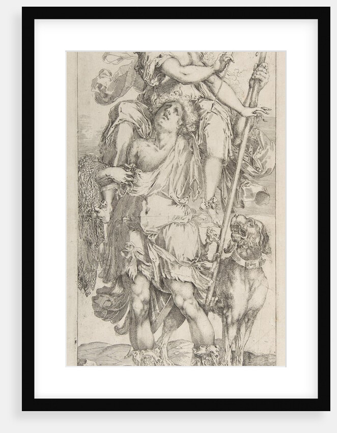 Diana and Orion by Jacques Bellange