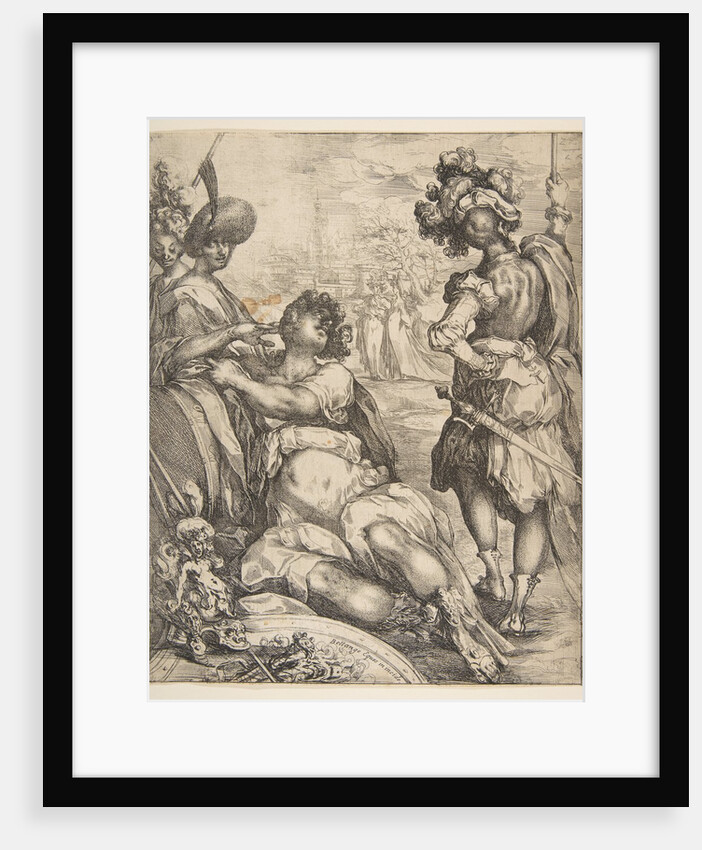Military Figures outside a City, 1595-1616 by Jacques Bellange
