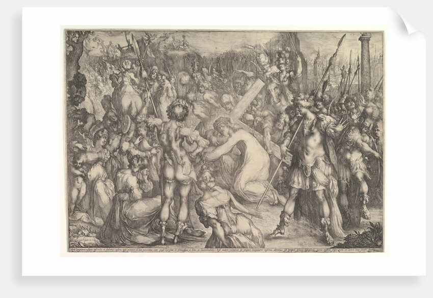 Christ Carrying the Cross by Jacques Bellange