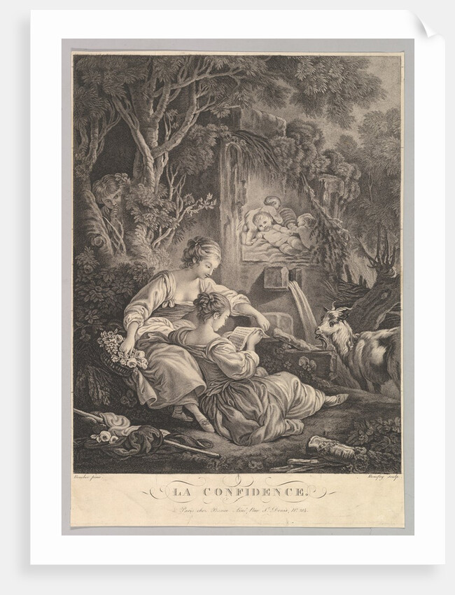 The Secret, ca. 1804-31 by Jacques Bonnefoy