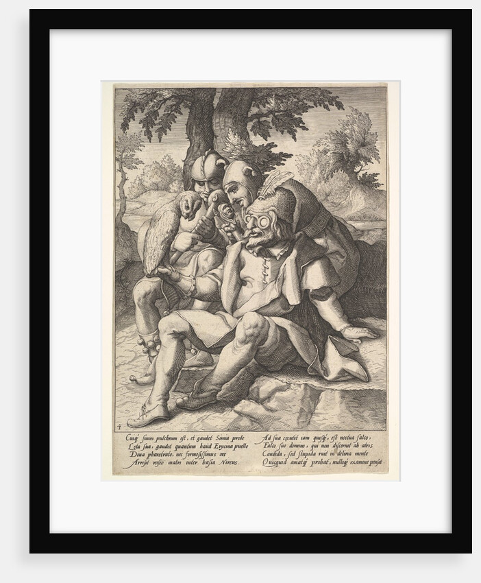 The Wisdom of Fools, from Six Proverbs by Jacques de Gheyn II