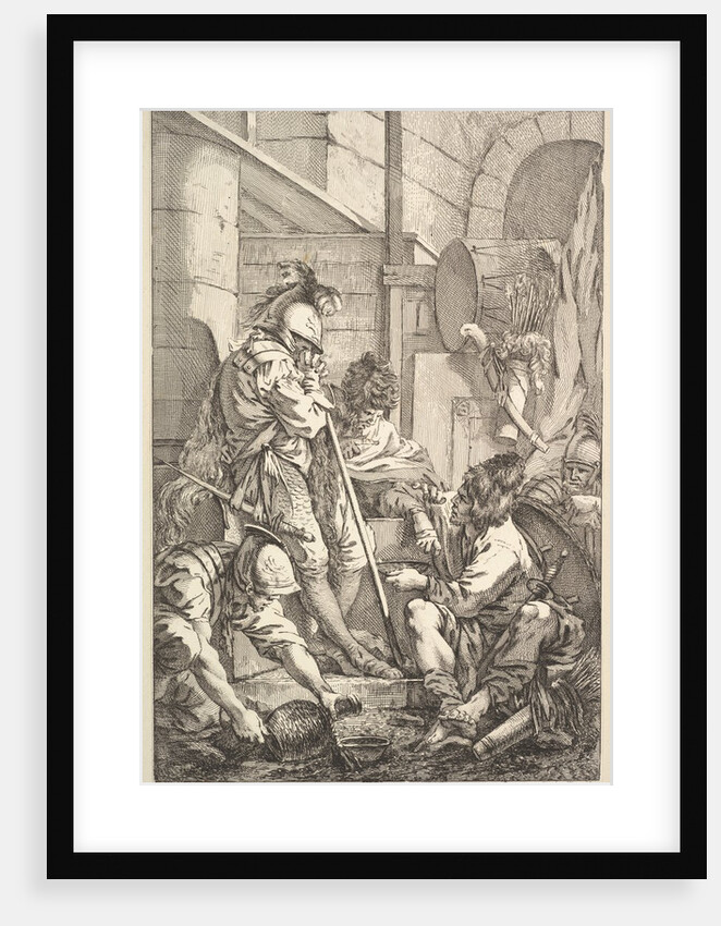 Second Guard-Room, mid to late 18th century by Jacques Gabriel Huquier