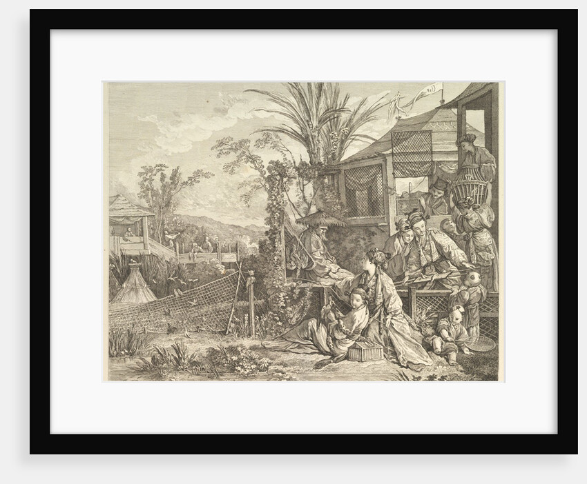 La Chasse Chinoise, from Chinoiseries, after 1743 by Jacques Gabriel Huquier
