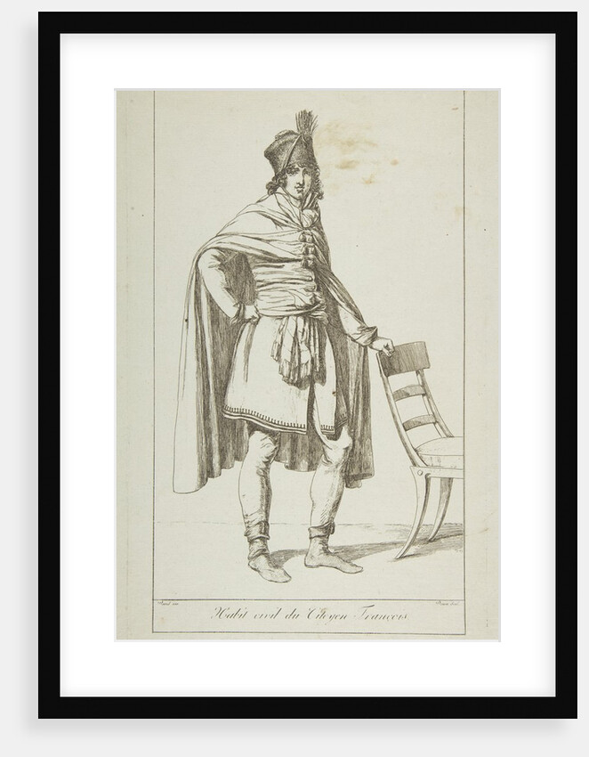 Civil Garb of the French Citizen, 1794 by Vivant Denon