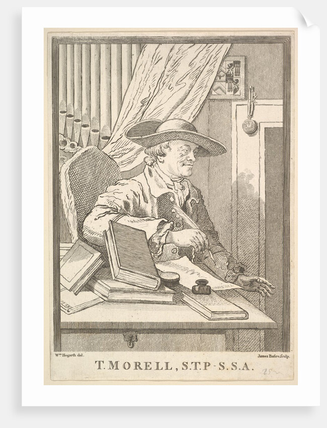 Thomas Morell, S.T.P.- S.S.A., February 1762 by James Basire I