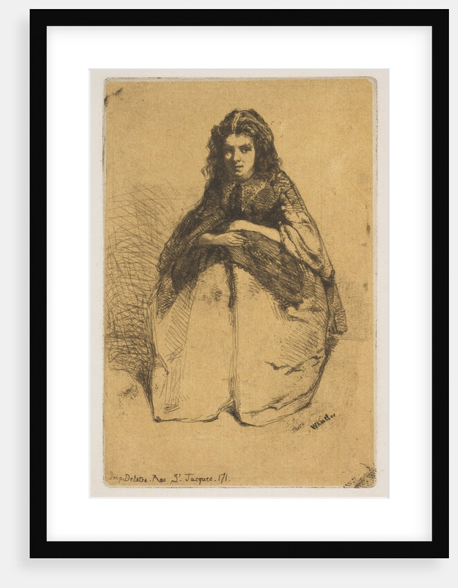 Fumette, 1858 by James Abbott McNeill Whistler