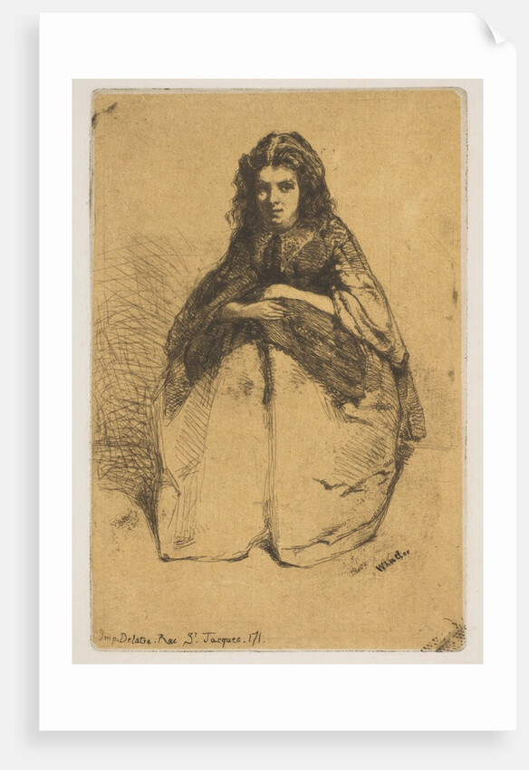 Fumette, 1858 by James Abbott McNeill Whistler