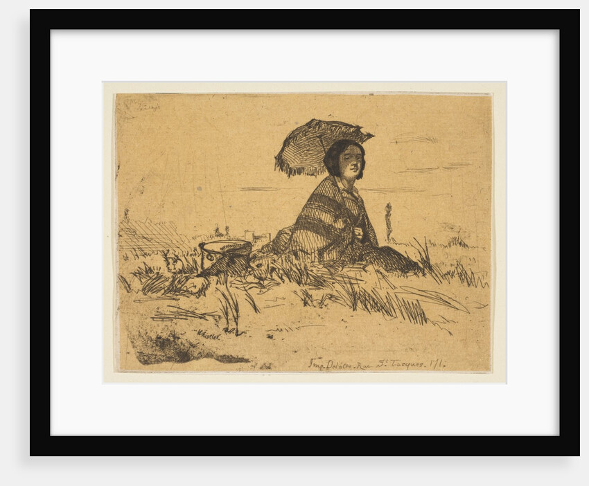 En plein soleil, 1858 by James Abbott McNeill Whistler