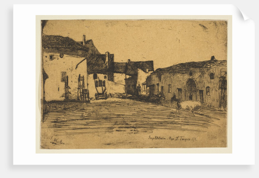 Liverdun, 1858 by James Abbott McNeill Whistler