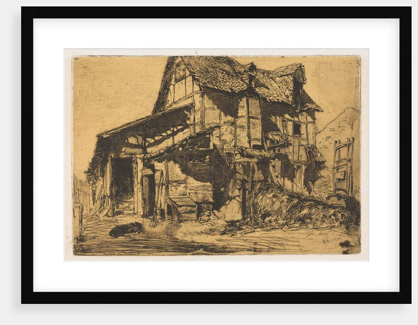 The Unsafe Tenement, 1858 by James Abbott McNeill Whistler