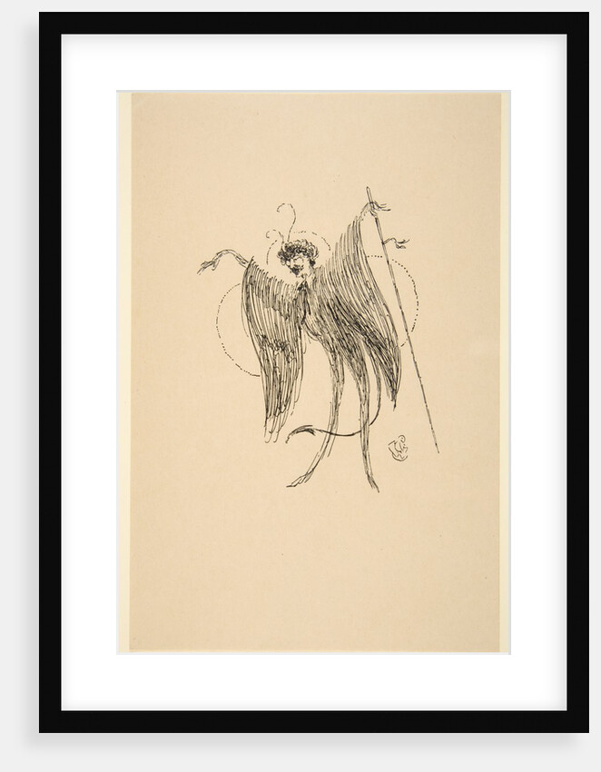 Whistler as Butterfly, 19th-20th century by James Abbott McNeill Whistler