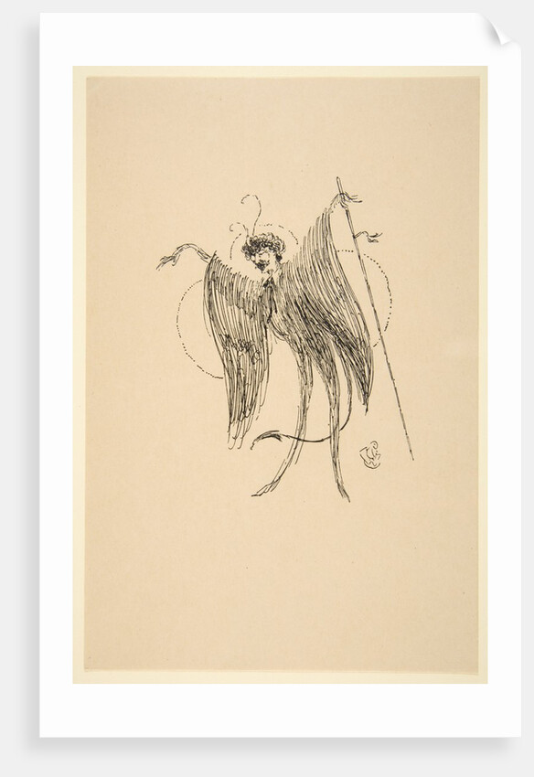 Whistler as Butterfly, 19th-20th century by James Abbott McNeill Whistler
