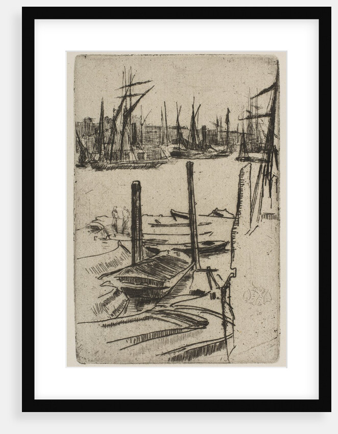 The Tiny Pool, [1879] by James Abbott McNeill Whistler