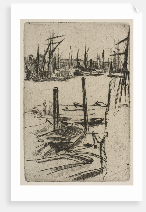 The Tiny Pool, [1879] by James Abbott McNeill Whistler