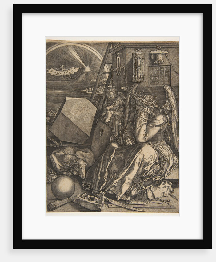 Melencolia I, 1602 by Jan Wierix