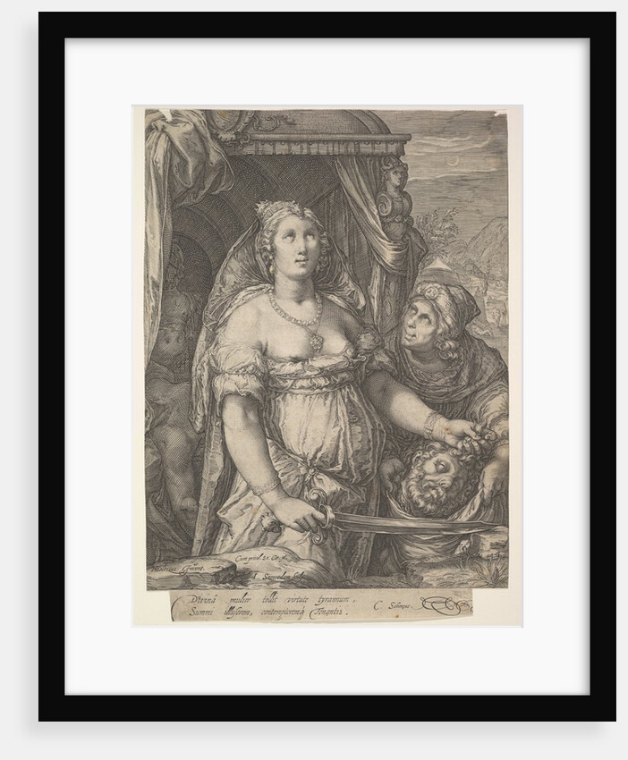 Judith and the Head of Holofernes, 1575?1607 by Jan Saenredam
