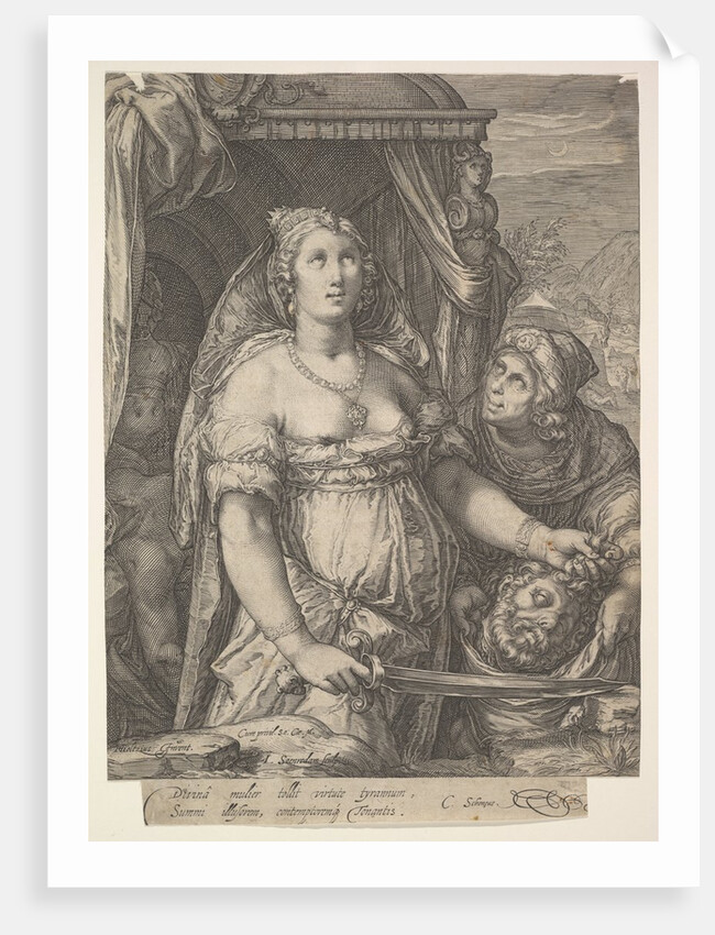 Judith and the Head of Holofernes, 1575?1607 by Jan Saenredam