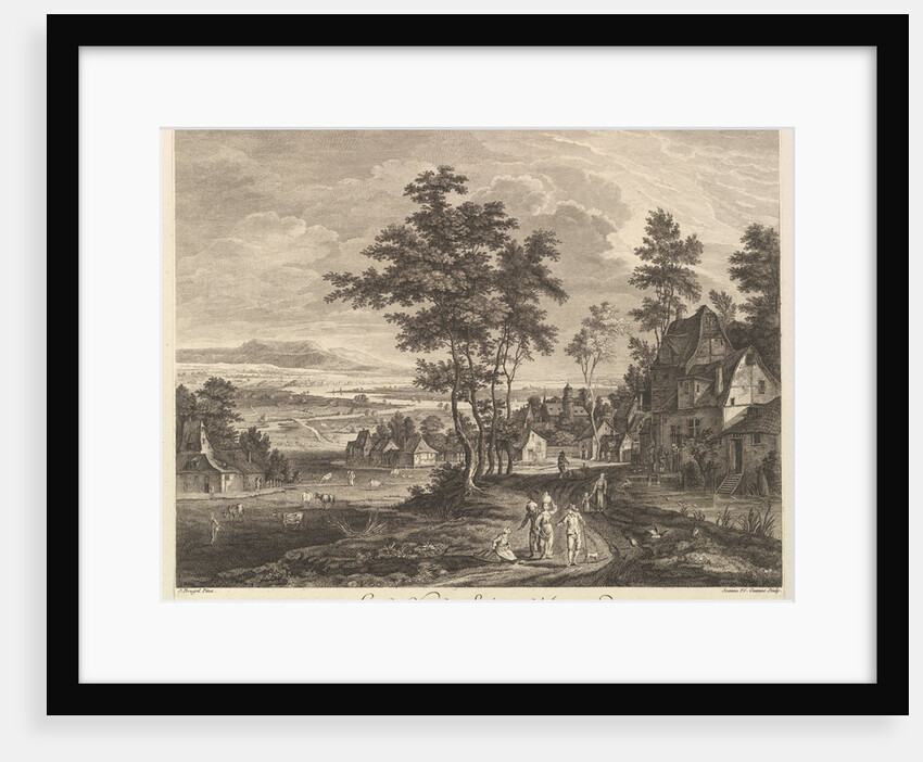 Second View of the Environs of Antwerp by Joanna Fr Ozanne