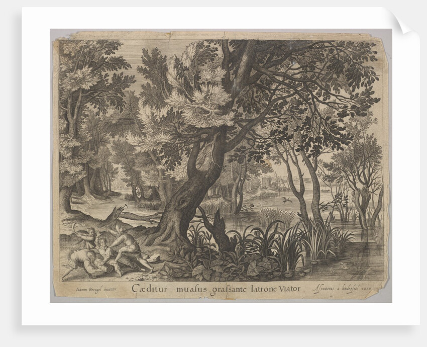 The Thieves Robbing the Man from The Good Samaritan by Assuerus van Londerseel