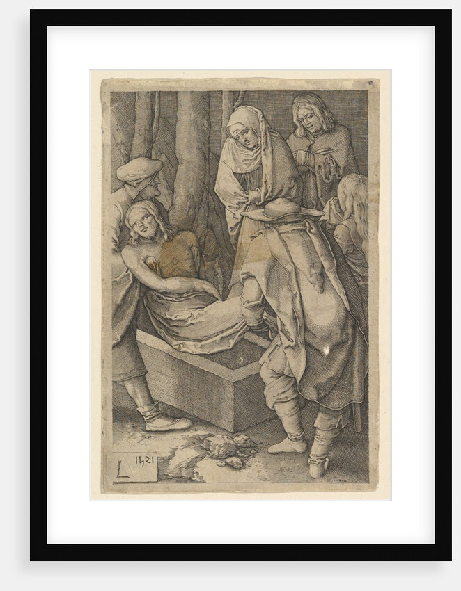 The Entombment, 1521 by Jan Muller