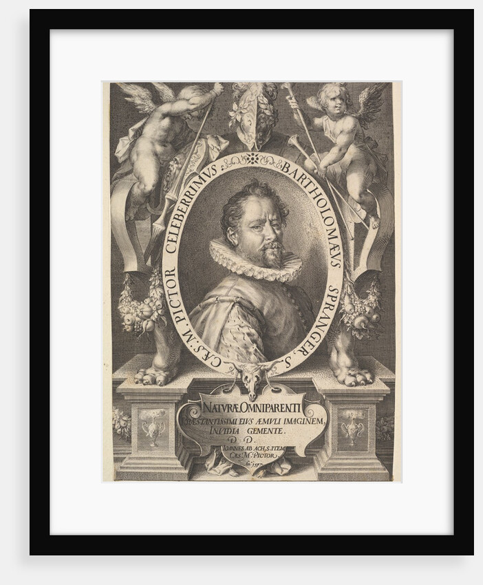 Portrait of Bartholomeus Spranger, ca. 1616 by Jan Muller