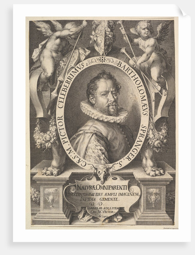 Portrait of Bartholomeus Spranger, ca. 1616 by Jan Muller