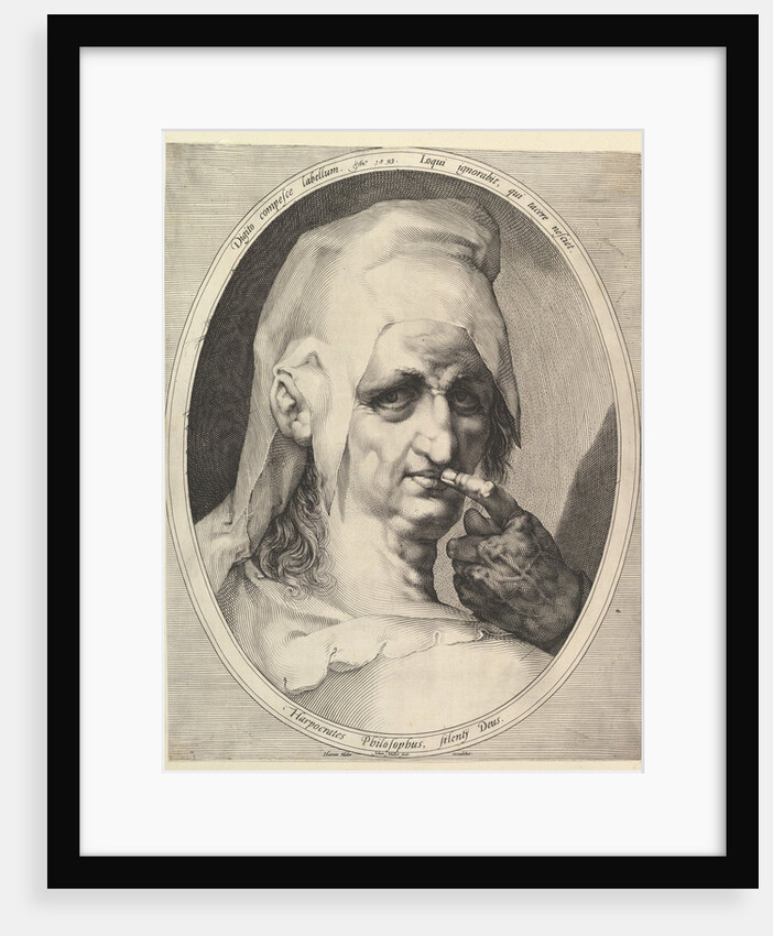 Harpocrates, Philosopher, ca. 1611 by Jan Muller