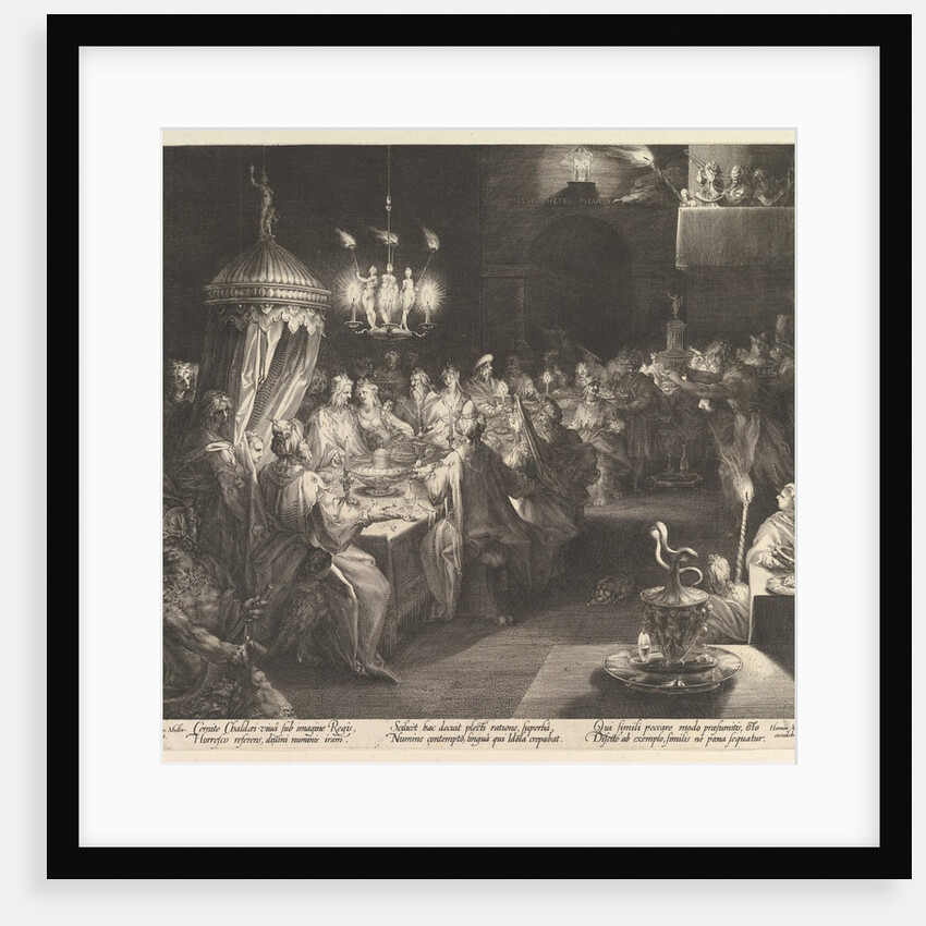 Balthazar's Feast, ca. 1624 by Jan Muller