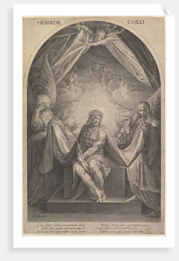 Christ as a Man of Sorrows, ca. 1610 by Jan Muller