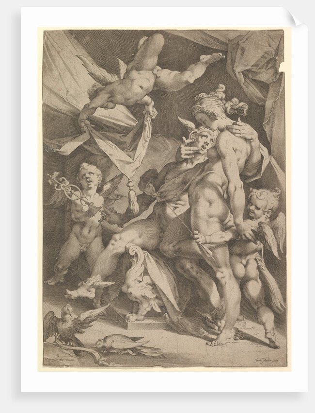 Venus and Mercury, ca. 1600 by Jan Muller