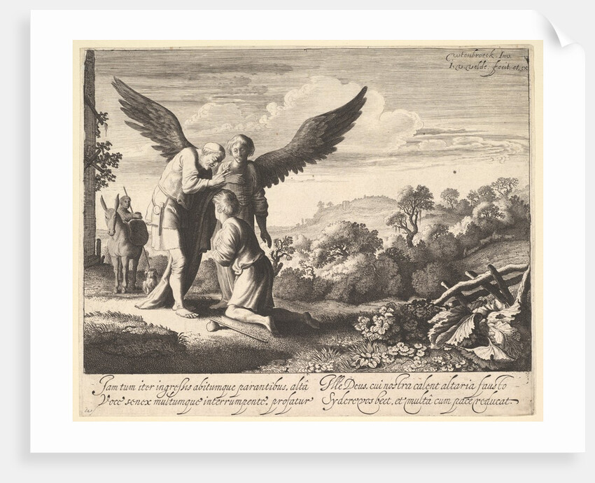 Tobias Blessed by Blind Tobit, 1620-41 by Jan van de Velde II