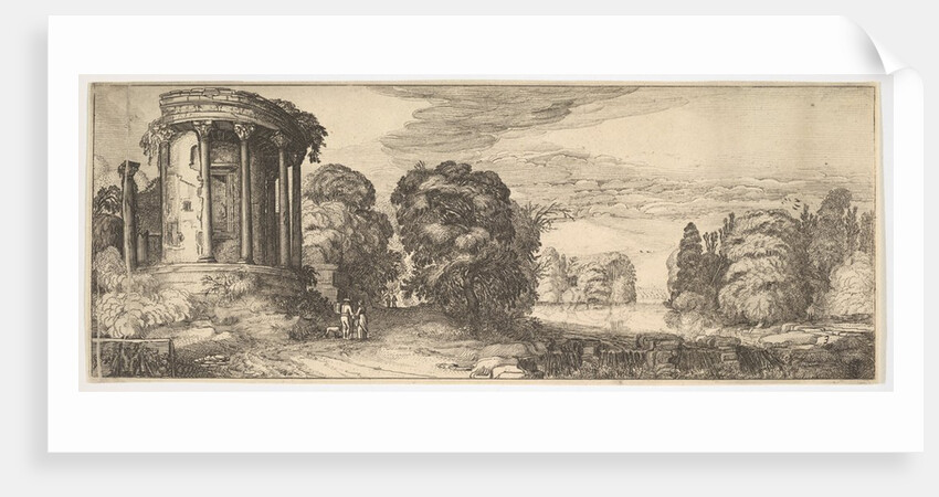 The Temple of the Sibyl at Tivoli, ca. 1615 by Jan van de Velde II