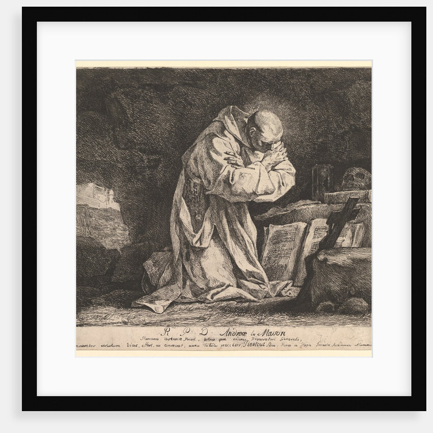 Saint Bruno, 1764 by Jean Bernard Restout