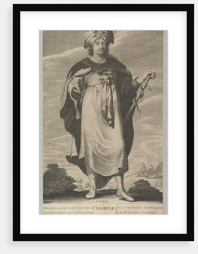 Cléobule, ca. 1639-40 by Jean Couvay/Abraham Bosse