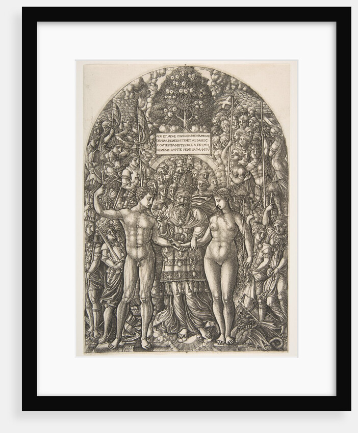 The Marriage of Adam and Eve, from The Apocalypse, ca. 1540-55 by Jean Duvet