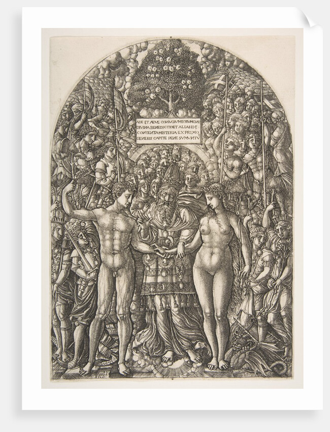 The Marriage of Adam and Eve, from The Apocalypse, ca. 1540-55 by Jean Duvet