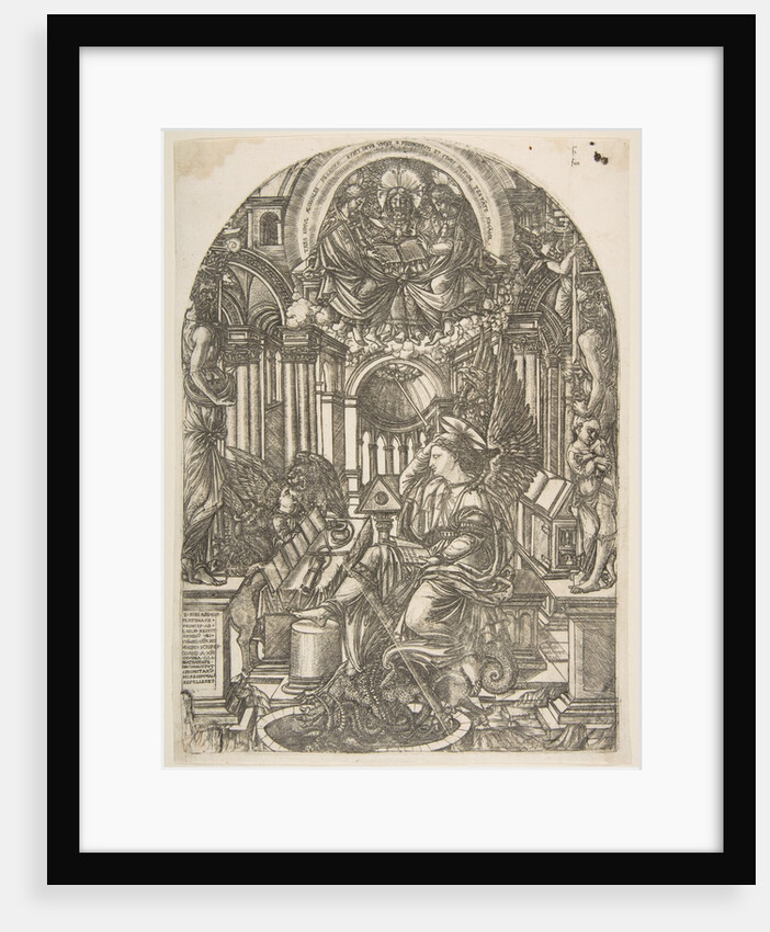 The Revelation of Saint John the Evangelist, from the Apocalypse by Jean Duvet