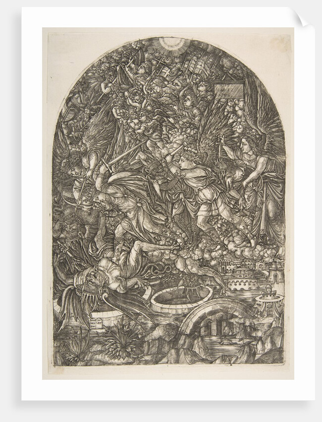 Saint Michael and the Dragon, from the Apocalypse by Jean Duvet