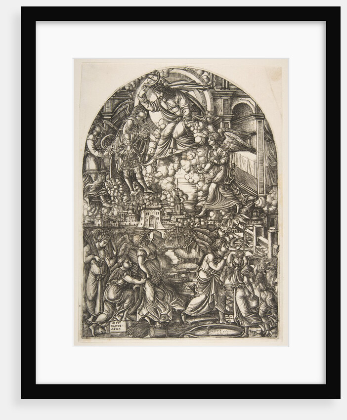 The Winepress of the Wrath of God, from the Apocalypse by Jean Duvet