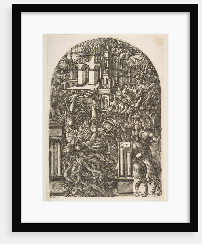 The Fall of Babylon, from the Apocalypse by Jean Duvet