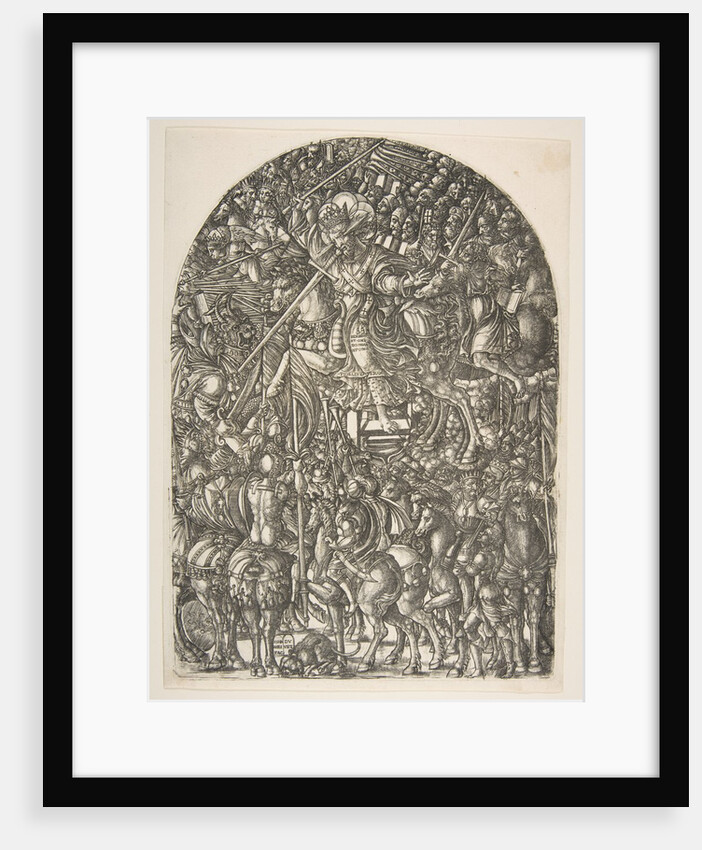 Christ mounted on a white Horse, from the Apocalypse by Jean Duvet