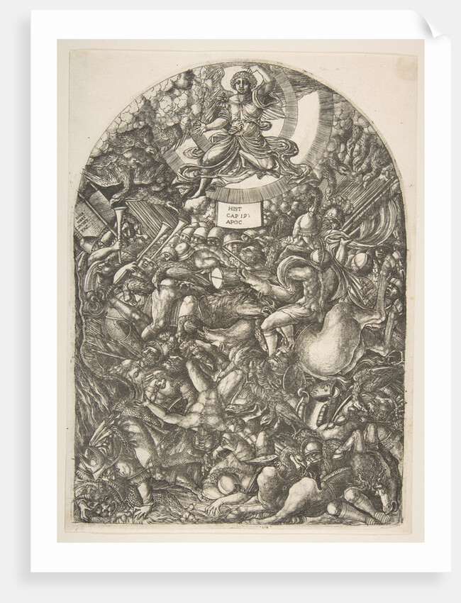 The Angel in the Sun calling the Birds of Prey, from the Apocalypse by Jean Duvet