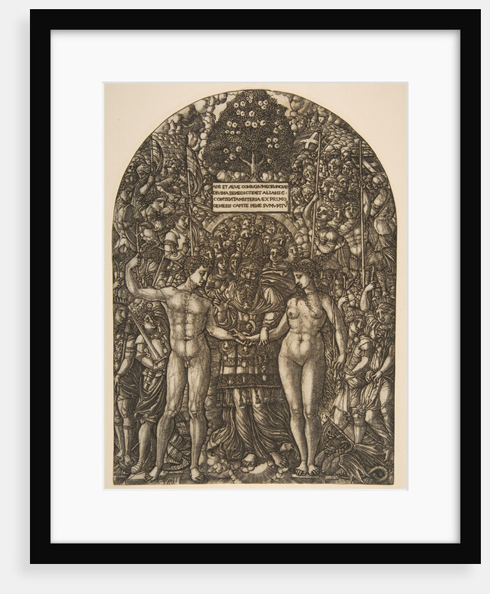 The Marriage of Adam and Eve by Jean Duvet