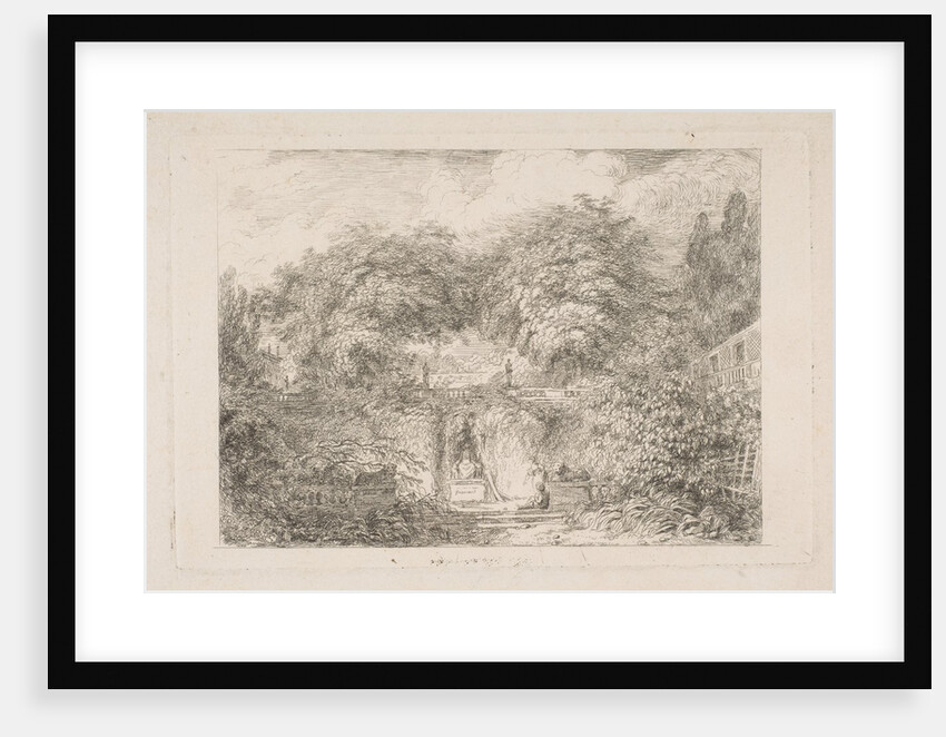 The Little Park, ca. 1763 by Jean-Honore Fragonard