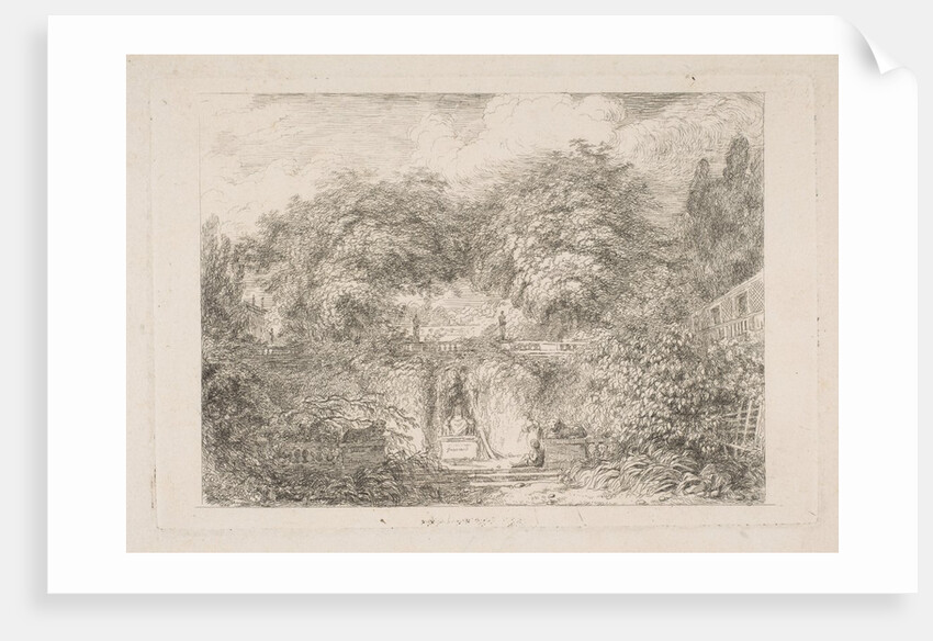 The Little Park, ca. 1763 by Jean-Honore Fragonard