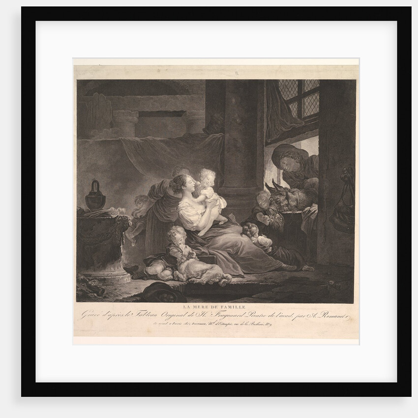 La Mere de Famille by Antoine Louis Romanet