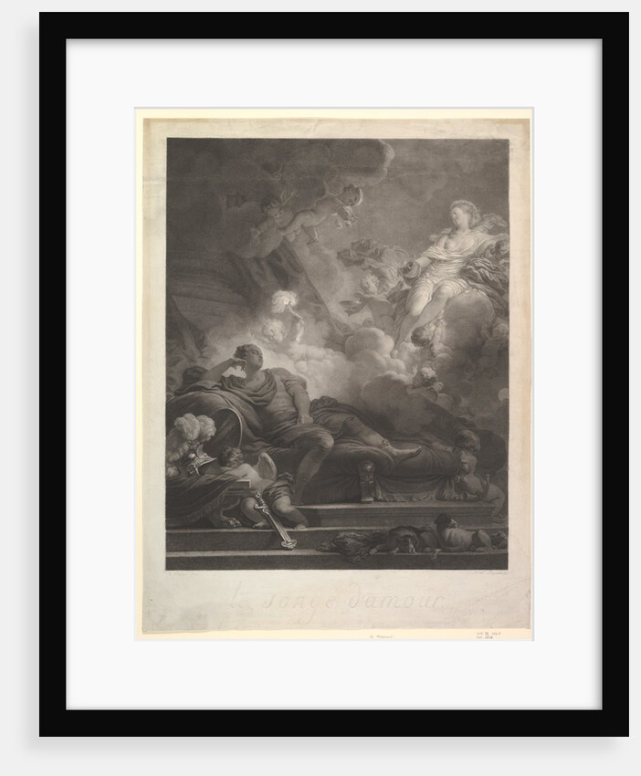 Le Songe d'Amour by Nicolas-Francois Regnault