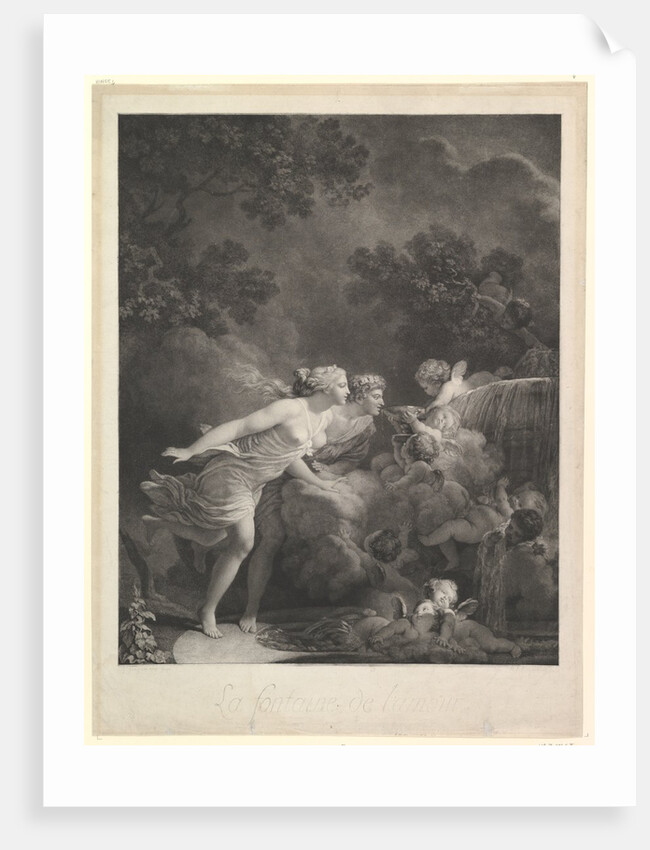 La Fontaine d'Amour, 1785 by Nicolas-Francois Regnault