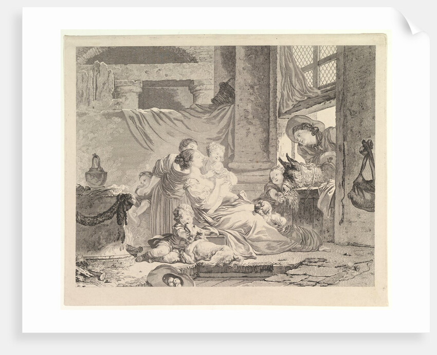 La Famille du Fermier by Antoine Louis Romanet/Clement Pierre Marillier