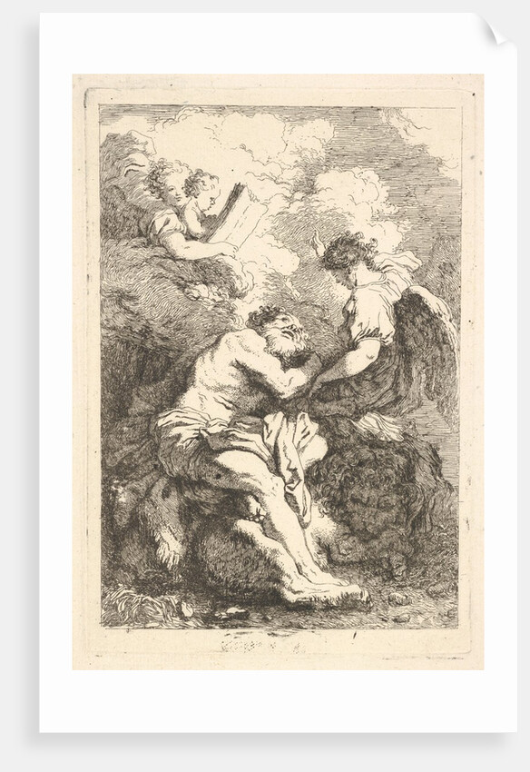 The Vision of Saint Jerome, ca. 1761-65 by Jean-Honore Fragonard
